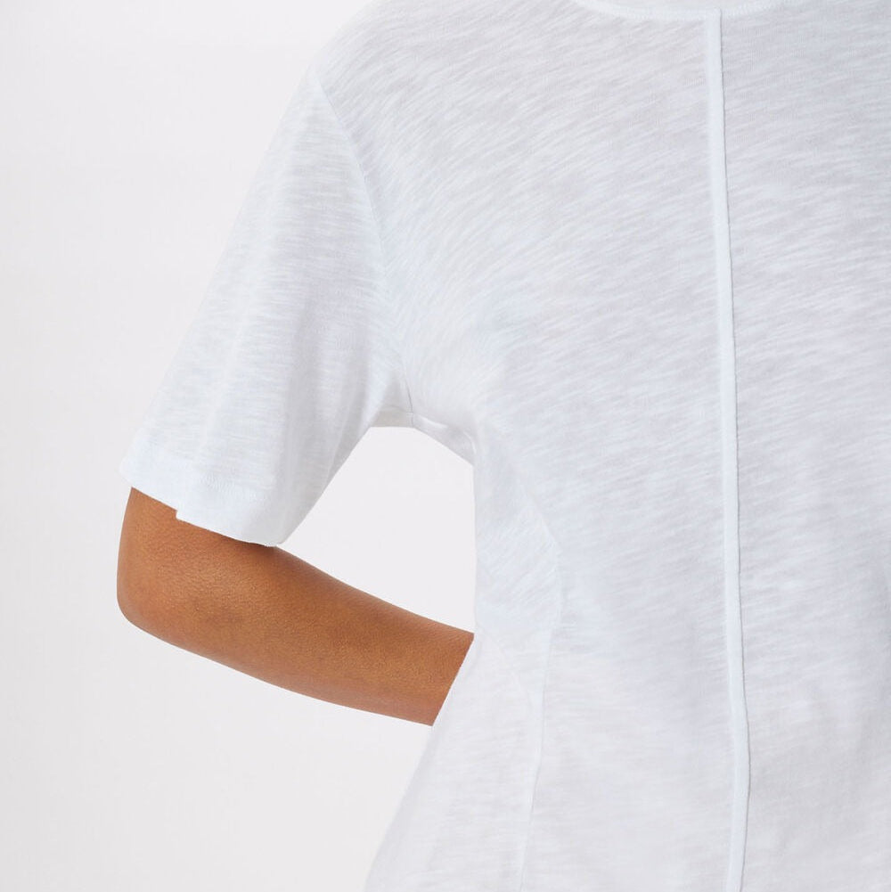 Wit losvallend T-shirt